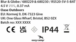 Easy Camp Blur Lichtsnoer 15 Lampen - 2 Meter -Buiten Kamperen 1069 1900 23119e9e 39ef 4b80 87b7 6bc05e74c2ec 1280x960