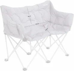 Outwell Sardis Lake Tweepersoons Vouwstoel - Grijs 9 Outwell Sardis Lake Tweepersoons Vouwstoel - Grijs -Buiten Kamperen 1069 1900 5709388076731 sardis lake feature photo2