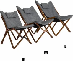 Bo-Camp Urban Outdoor Bloomsbury Relaxstoel - Grijs - S -Buiten Kamperen 1135 900 bo camp bloomsbury s grijs 6
