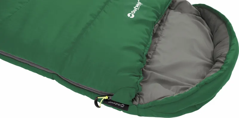 Outwell Campion Kinderslaapzak - Groen 4 Outwell Campion Kinderslaapzak - Groen - Afbeelding 2
