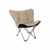 Bo-Camp Urban Outdoor Grainger Vlinderstoel - Beige - L -Buiten Kamperen 1200394 1 1