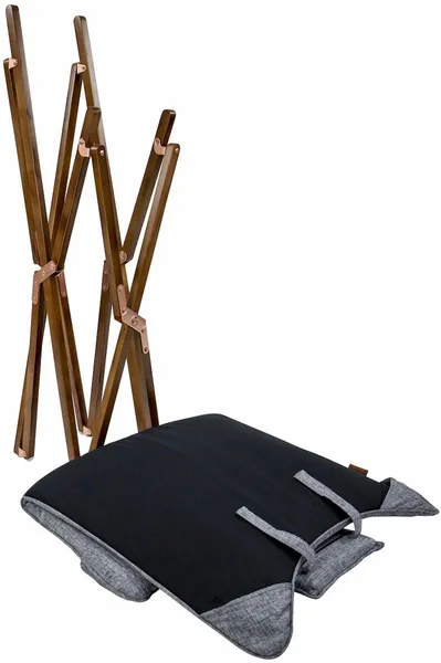 Bo-Camp Urban Outdoor Bloomsbury Vlinderstoel - Grijs - M 9 Bo-Camp Urban Outdoor Bloomsbury Vlinderstoel - Grijs - M - Afbeelding 7