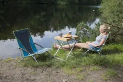 Bo-Camp Beach Chair Compact Vouwstoel - Blauw/grijs 9 Bo-Camp Beach Chair Compact Vouwstoel - Blauw/grijs -Buiten Kamperen 1204779 04 resultaat