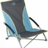 Bo-Camp Beach Chair Compact Vouwstoel - Blauw/grijs -Buiten Kamperen 1204779 resultaat