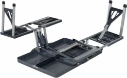 Bo-Camp 130 X 85 Inklapbare Picknicktafel - Grijs -Buiten Kamperen 1404374 05 resultaat