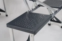 Bo-Camp 130 X 85 Inklapbare Picknicktafel - Grijs -Buiten Kamperen 1404374 13 resultaat