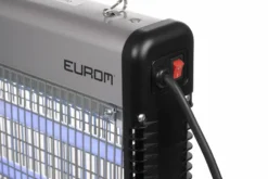 Eurom Fly Away Metal 16 LED - Muggenlamp -Buiten Kamperen 1636368653 trimmy 8713415211375 fly away metal 16 led switch