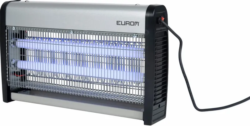 Eurom Fly Away Metal 30-2 UV Insectenlamp 3 Eurom Fly Away Metal 30-2 UV Insectenlamp
