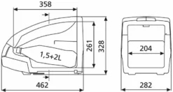 Dometic BordBar TB 15 Autokoelbox - 15 Liter 11 Dometic BordBar TB 15 Autokoelbox - 15 Liter -Buiten Kamperen 641 1200 900 900 dometic bordbar tb 15 2