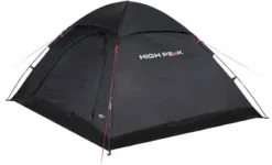 High Peak Monodome XL Koepeltent - 4 Persoons - Zwart