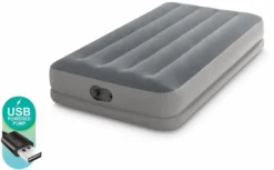 Intex Prestige Mid-Rise Luchtbed - 1-persoons (99 Cm) -Buiten Kamperen 745 1200 intex twin prestige mid rise luchtbed 1 persoons 2