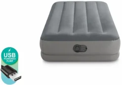 Intex Prestige Mid-Rise Luchtbed - 1-persoons (99 Cm) -Buiten Kamperen 833 1200 intex twin prestige mid rise luchtbed 1 persoons 1