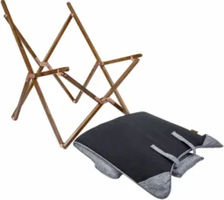 Bo-Camp Urban Outdoor Bloomsbury Vlinderstoel - Grijs - M 19 Bo-Camp Urban Outdoor Bloomsbury Vlinderstoel - Grijs - M -Buiten Kamperen 900 1006 1200369 9