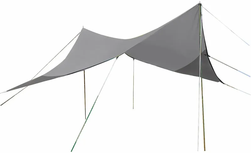 Bo-Camp Travel Tarp - 4-hoekig - 300 X 300 Cm 3 Bo-Camp Travel Tarp - 4-hoekig - 300 X 300 Cm
