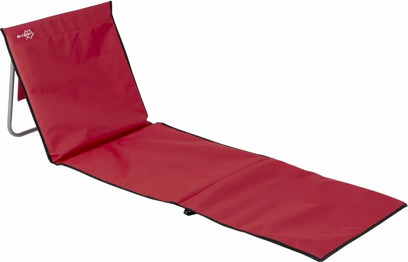 Bo-Camp Lota Strandmat/strandstoel - Rood 3 Bo-Camp Lota Strandmat/strandstoel - Rood