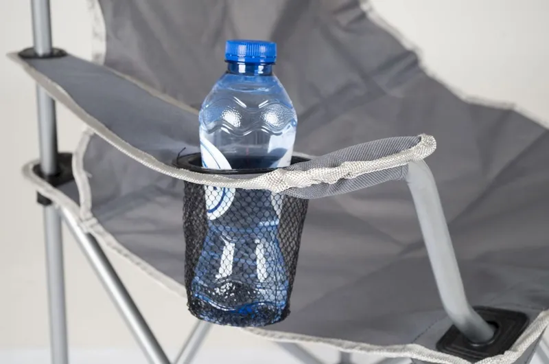 Camp Gear Compact Vouwstoel-Grijs 7 Camp Gear Compact Vouwstoel-Grijs - Afbeelding 5