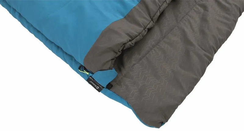 Outwell Celebration Lux Double Slaapzak - Blauw 4 Outwell Celebration Lux Double Slaapzak - Blauw - Afbeelding 2