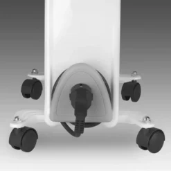 Eurom RAD 1500 Radiatorkachel Met Olie -Buiten Kamperen 900 900 8713415363630 rad 1500 wielen