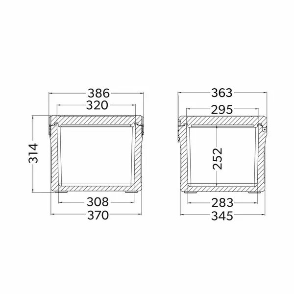 Dometic Cool Ice WCI 22 Passieve Koelbox - 22 Liter 10 Dometic Cool Ice WCI 22 Passieve Koelbox - 22 Liter - Afbeelding 8