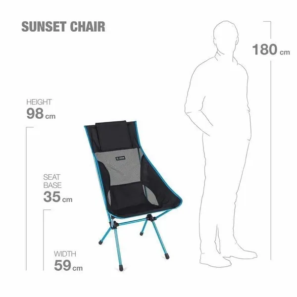 Helinox Sunset Chair Campingstoel - Groen 10 Helinox Sunset Chair Campingstoel - Groen - Afbeelding 8