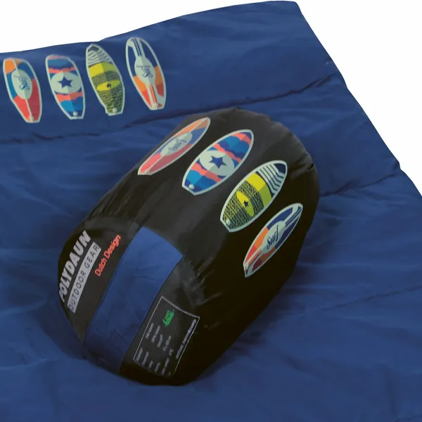 Polydaun Beach House Junior Kinderslaapzak - Surfbord 5 Polydaun Beach House Junior Kinderslaapzak - Surfbord - Afbeelding 3