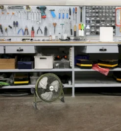 Bestron Snoerloze Vloerventilator - Oplaadbare Accu -Buiten Kamperen bestron vloerventilator 2