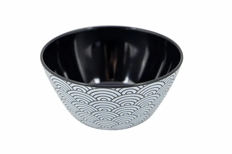 Bo-Camp Mix & Match Melamine Serviesset - 16-delig - Zwart 4 Bo-Camp Mix & Match Melamine Serviesset - 16-delig - Zwart - Afbeelding 2