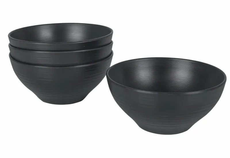 Bo-Camp Orville Melamine Serviesset - 16-delig - Antraciet 5 Bo-Camp Orville Melamine Serviesset - 16-delig - Antraciet - Afbeelding 3