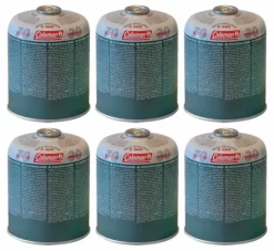 6-pack Coleman C500 Gascartouches - 6 Stuks