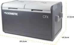 Dometic CFX3 75DZ Compressor Koelbox - 75 Liter -Buiten Kamperen dometic cfx3 75dz compressor koelbox 65 liter 1