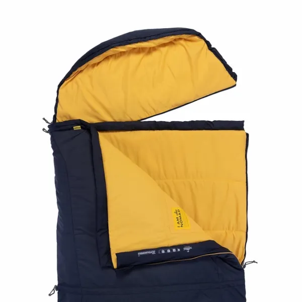 Nomad Triple-S Slaapzak - Blauw - Ritspositie Links 5 Nomad Triple-S Slaapzak - Blauw - Ritspositie Links - Afbeelding 3