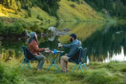 Helinox Café Chair Campingstoel - Zwart -Buiten Kamperen husa freya fennwood 09 2021 bham 8378