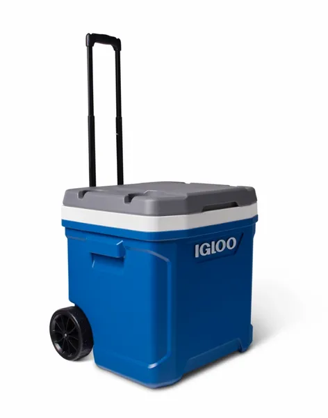 Igloo Latitude 60 Roller Blue Passieve Koelbox - 56 Liter 6 Igloo Latitude 60 Roller Blue Passieve Koelbox - 56 Liter - Afbeelding 4