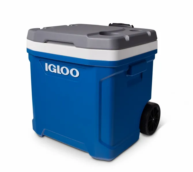 Igloo Latitude 60 Roller Blue Passieve Koelbox - 56 Liter 3 Igloo Latitude 60 Roller Blue Passieve Koelbox - 56 Liter