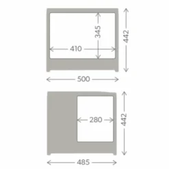 Dometic CombiCool ACX3 40G Absorptiekoelbox - 41 Liter -Buiten Kamperen ontwerp zonder titel 5