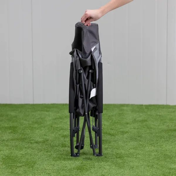 Kampa Sandy Low Chair Fog Vouwstoel - Grijs 10 Kampa Sandy Low Chair Fog Vouwstoel - Grijs - Afbeelding 8