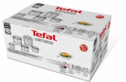 Tefal Virtuoso Pannenset - 5-delig -Buiten Kamperen tefal virtuoso pannenset 5 delig 12