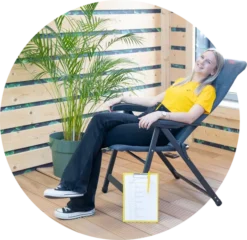 Crespo Air-Deluxe AP-237 Standenstoel - Grijs -Buiten Kamperen toppy s testpanel 5 1